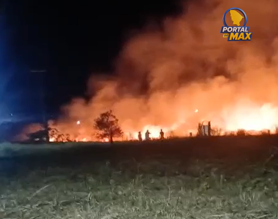 Incêndio assusta moradores do Parque Riachuelo