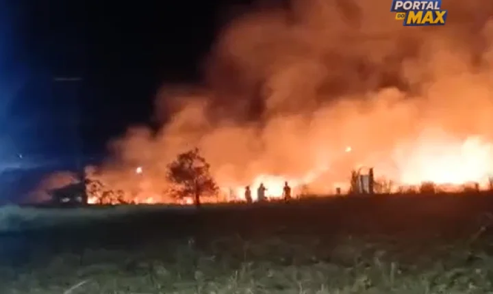 Incêndio assusta moradores do Parque Riachuelo